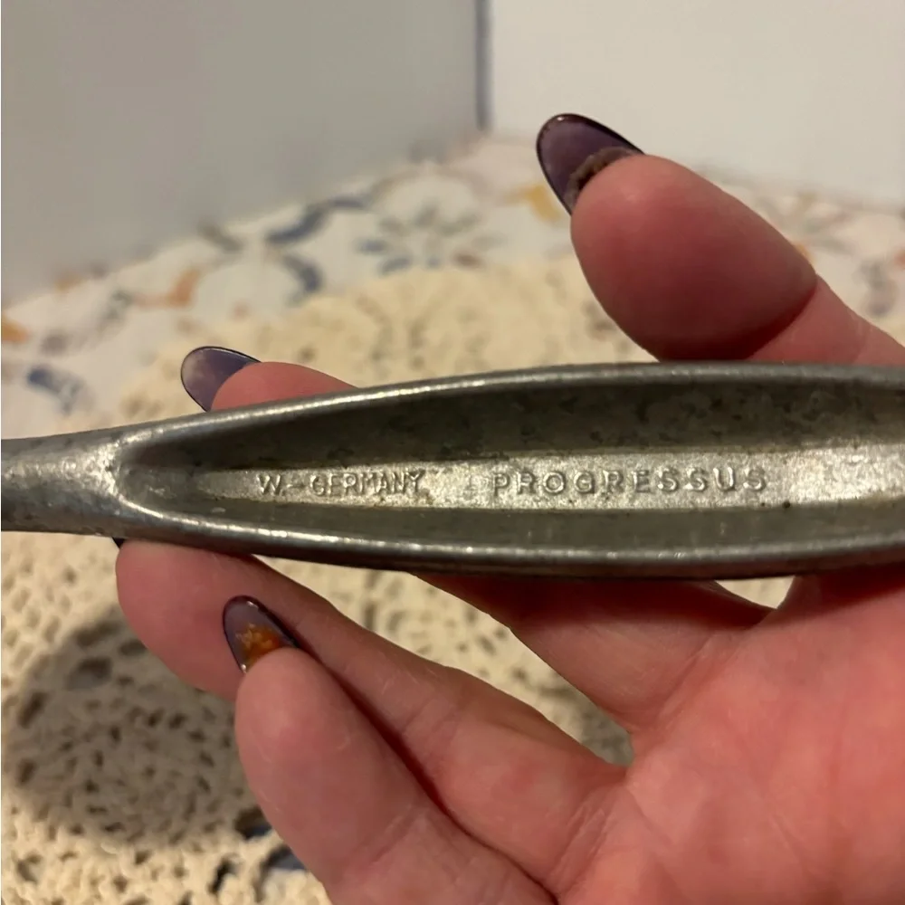 Vintage Cast Aluminum PROGRESSUS Ice Cream Scoop Spade Made in W. Germany